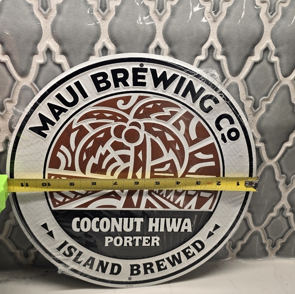 Maui Brewing Co. Coconut Hiwa Porter Metal Sign - Picture 1 of 4